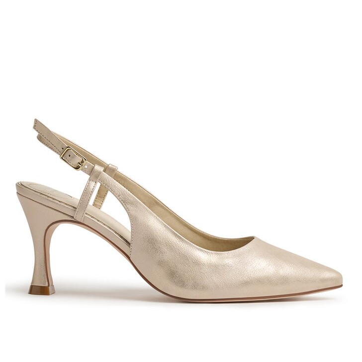 Perfect Bridal Patsy Blush – Pumps mit spitzer Zehenpartie und offener Ferse