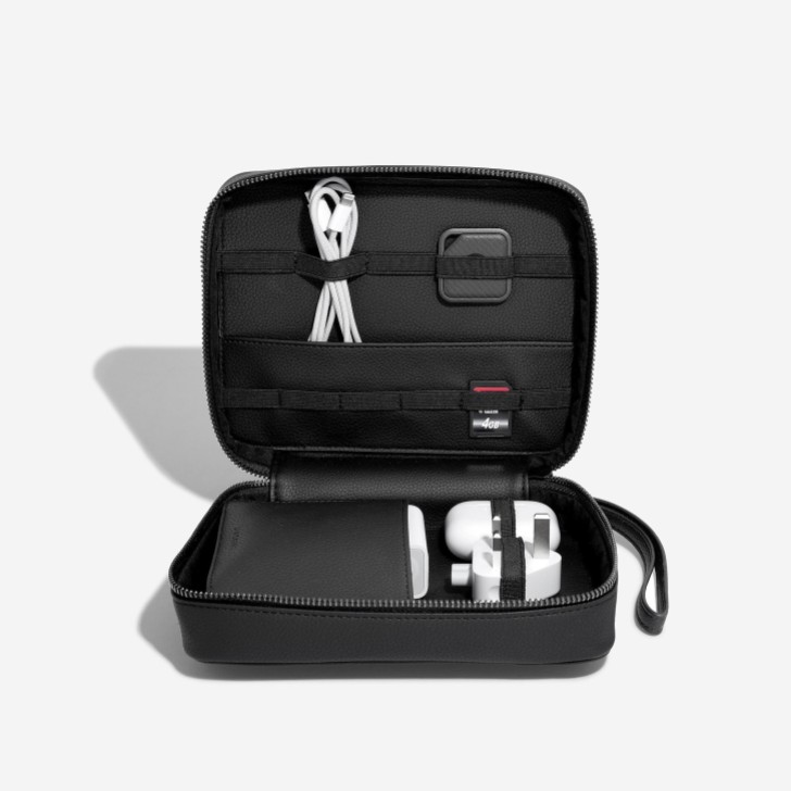 Stackers Black Cable Tidy Organiser Bag