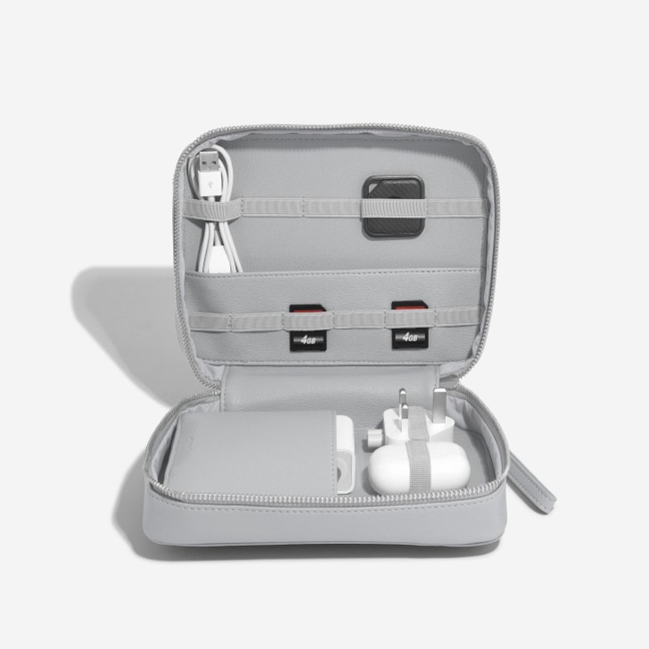 Stackers Bolsa organizadora para cables en color gris guijarro