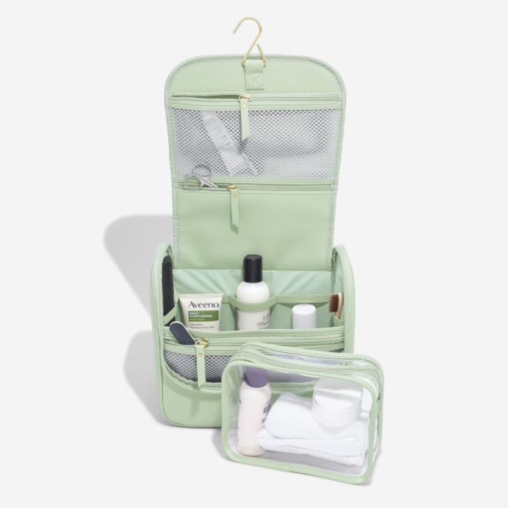 Stackers Saco de higiene suspenso em verde salva