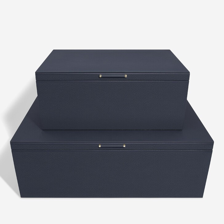 Stackers Set di contenitori blu navy