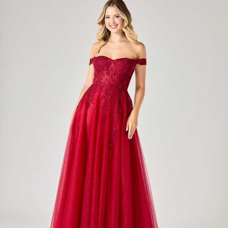 Suknia balowa Tiffanys Misty Red TFY