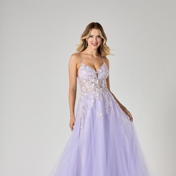 Tiffany's Quinn Lilas TFY Robe de bal de fin d'année