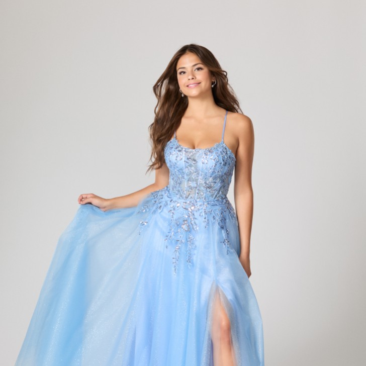 Tiffanys Ariel Periwinkle Blue TFY Prom Dress