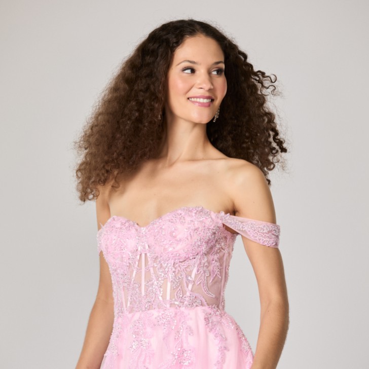 Tiffanys Destiny Pink TFY Prom Dress