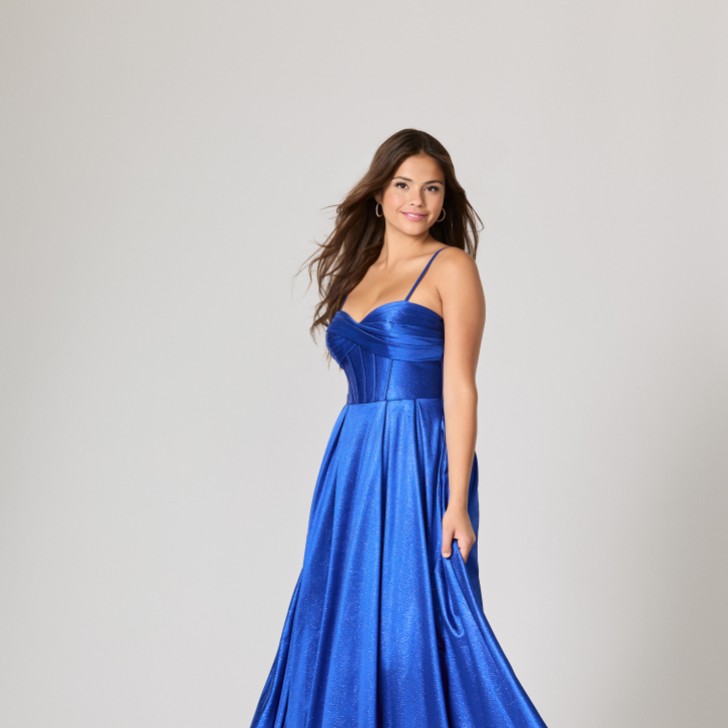 Tiffanys Ellis Royal Blue TFY Prom Dress