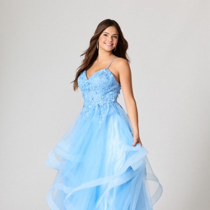 Tiffanys Nadia Bleu TFY Robe de bal de fin d'année