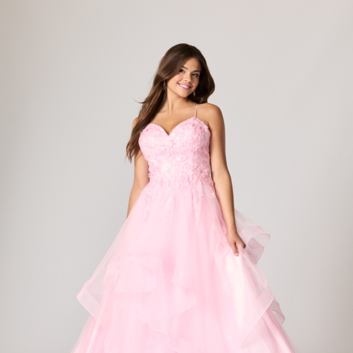 Tiffanys Nadia Pink TFY Prom Dress