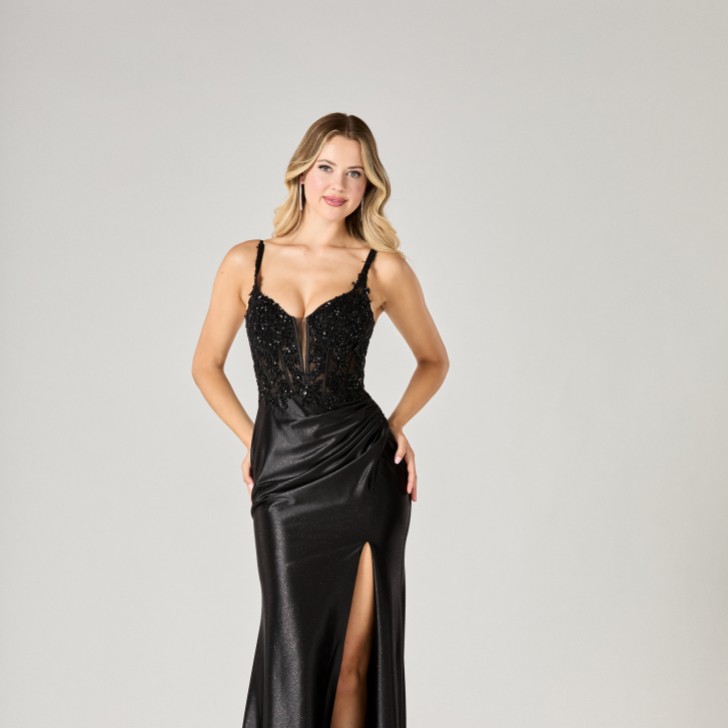 Tiffanys Paige Black TFY Prom Dress