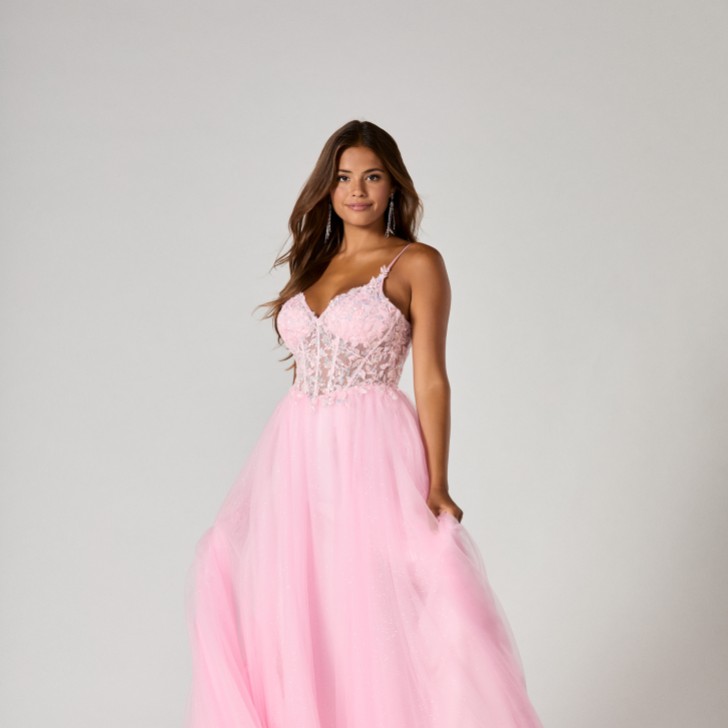 Tiffanys Robyn Pink TFY Prom Dress