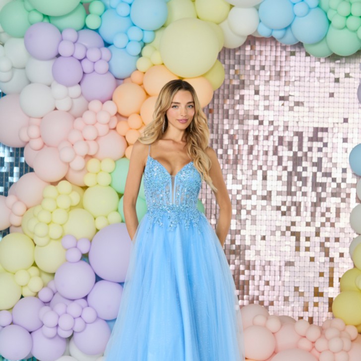 Tiffanys Sabina Bluebell Prom Dress
