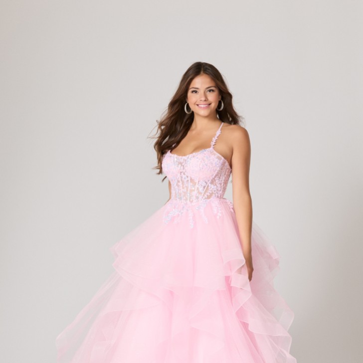 Vestido de baile Abby Pink TFY da Tiffany