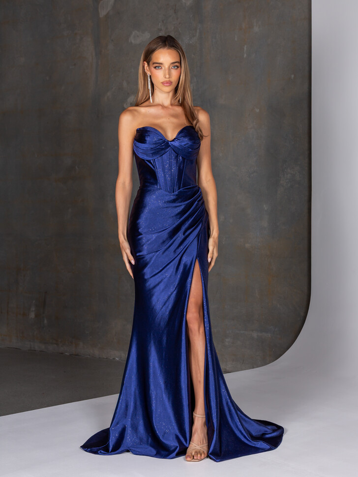 Abito da ballo Tania Olsen Dixi, blu navy