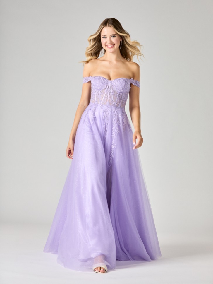 Abito da ballo Tiffanys Misty Lilac TFY