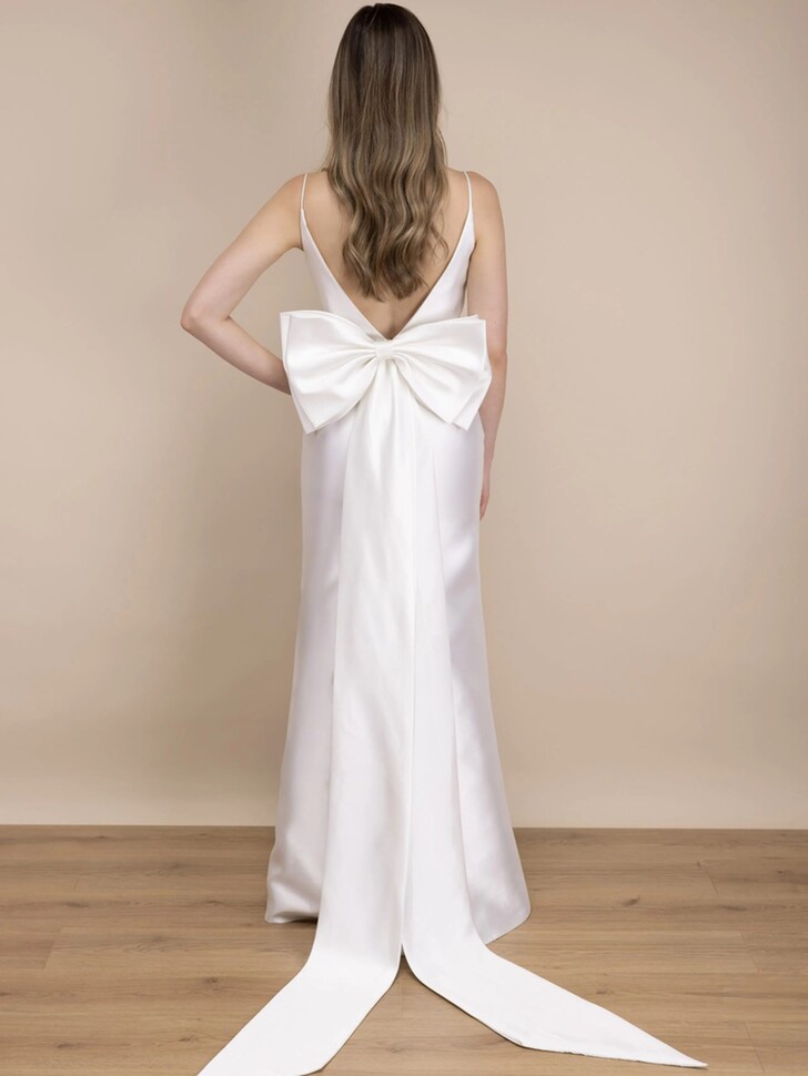 Perfect Bridal Grande fiocco in raso staccabile per abito da sposa