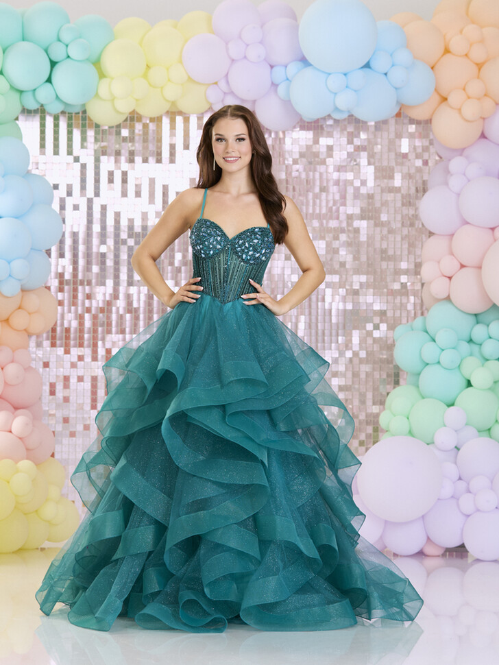 Suknia balowa Tiffany’s Vesper Teal TFY