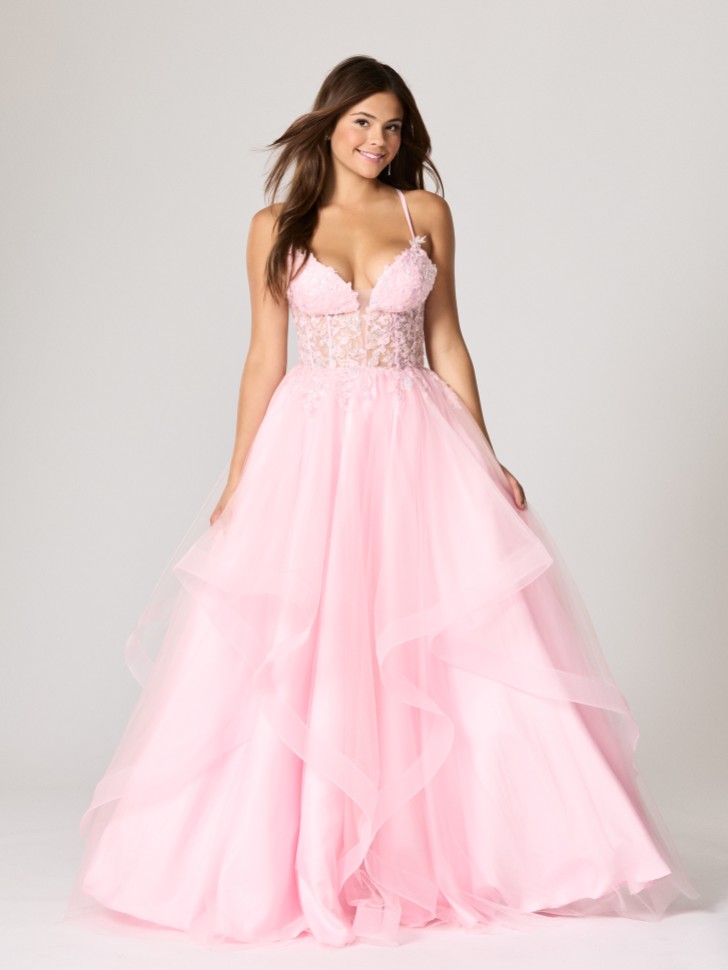 Suknia balowa Tiffanys Josie Pink TFY