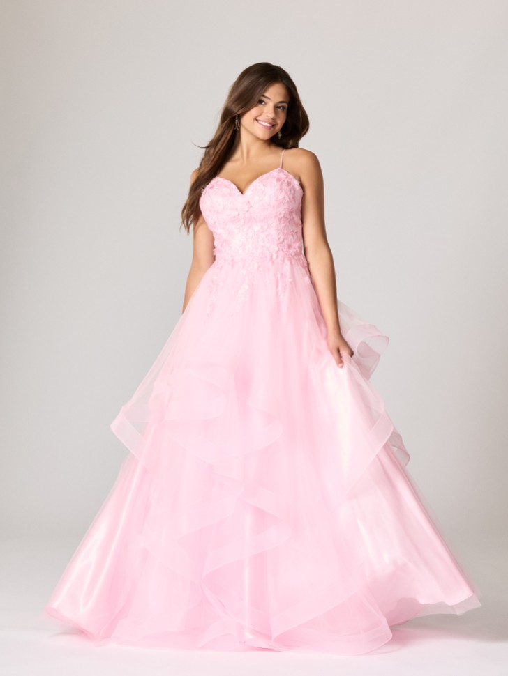 Suknia balowa Tiffanys Nadia Pink TFY