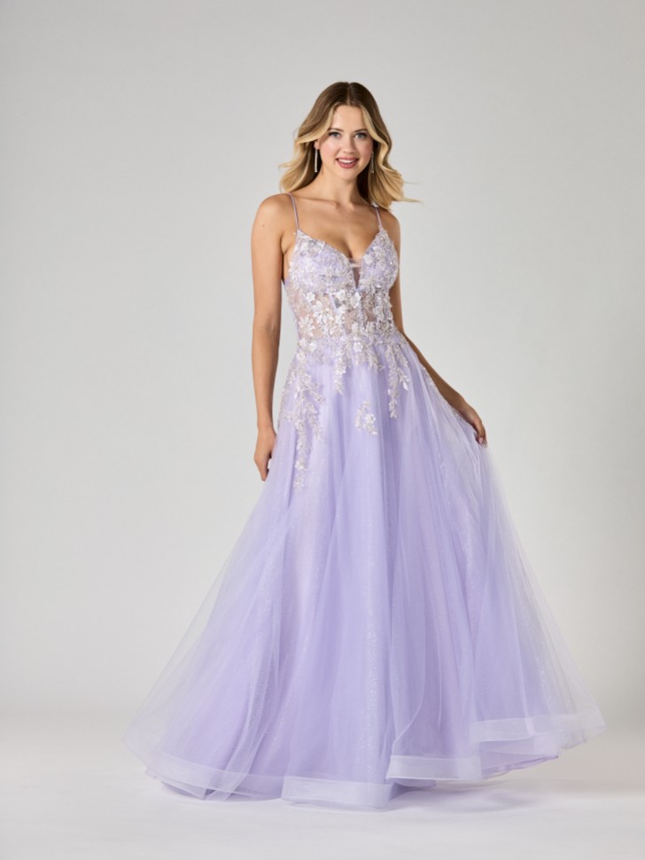 Suknia balowa Tiffanys Quinn Lilac TFY