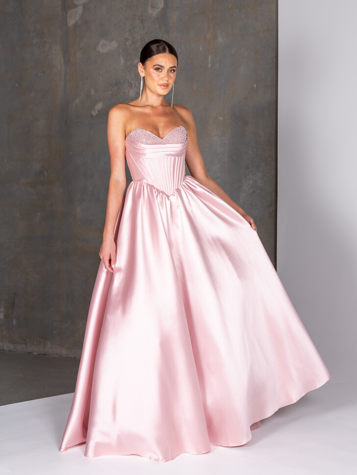 Tania Olsen Damalia – Pastellrosa Ballkleid
