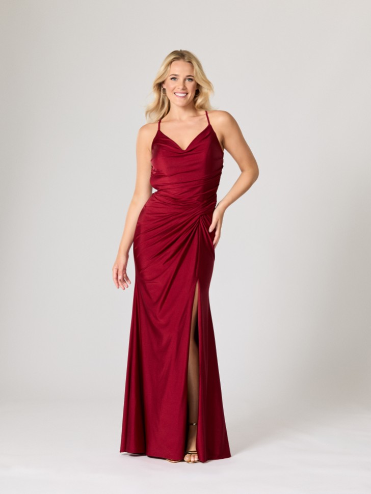 Tiffanys Ophelia Red TFY Prom Dress