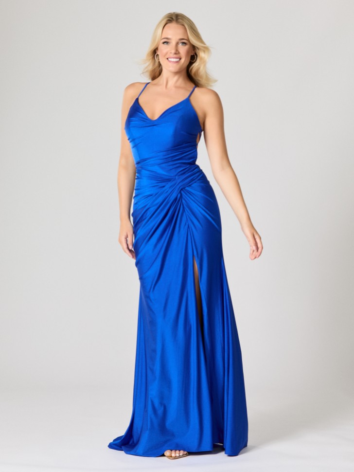 Tiffanys Ophelia Royal Blue TFY Robe de bal de fin d'année