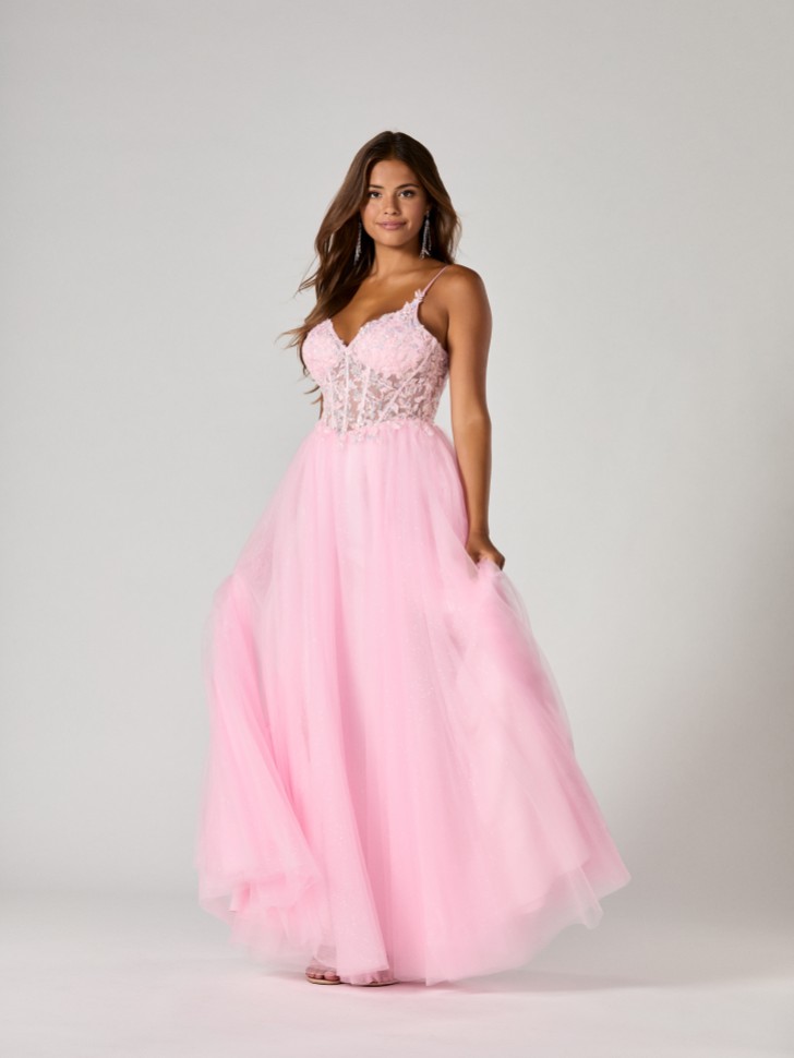 Tiffanys Robyn Pink TFY Prom Dress