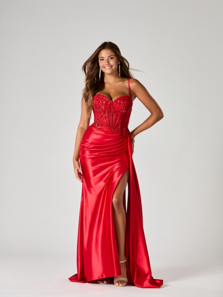 Tiffanys Wynter Red TFY Prom Dress