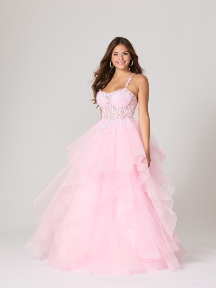 Vestido de fiesta Abby Pink TFY de Tiffany