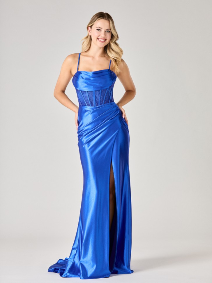 Vestido de gala Lulu Royal Blue TFY de Tiffany