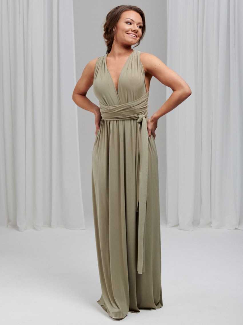Photograph: Emily Rose Sage Green Multiway Bridesmaid Dress (One Size)