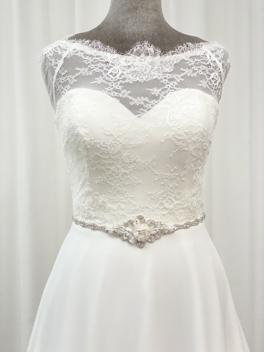 Photograph: Harper Rose Beaded and Diamante Bridal Belt