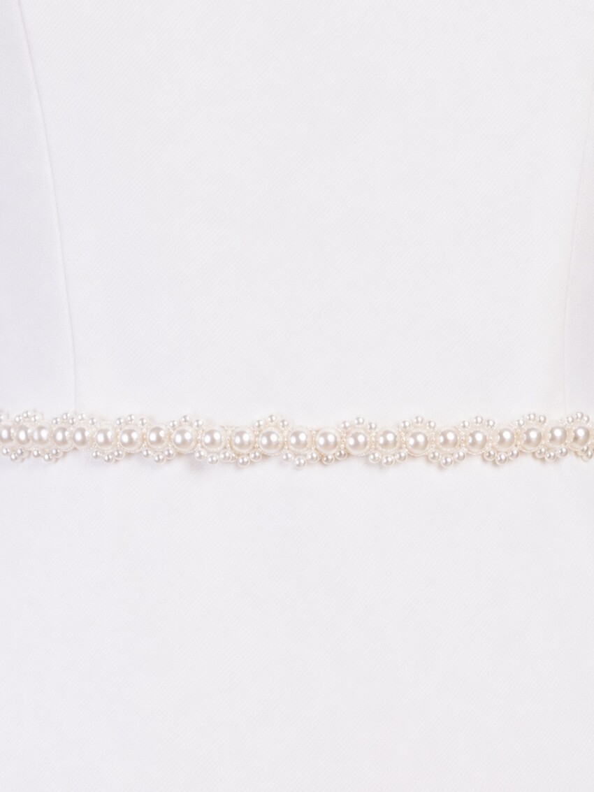 Photograph: Perfect Bridal Delicate Ivory Pearl and Beaded Dress Belt