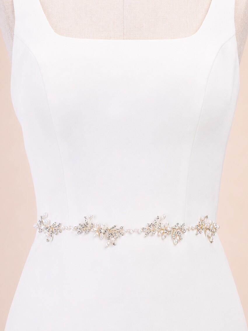 Photograph: Perfect Bridal Delicate Pearl and Crystal Bridal Belt