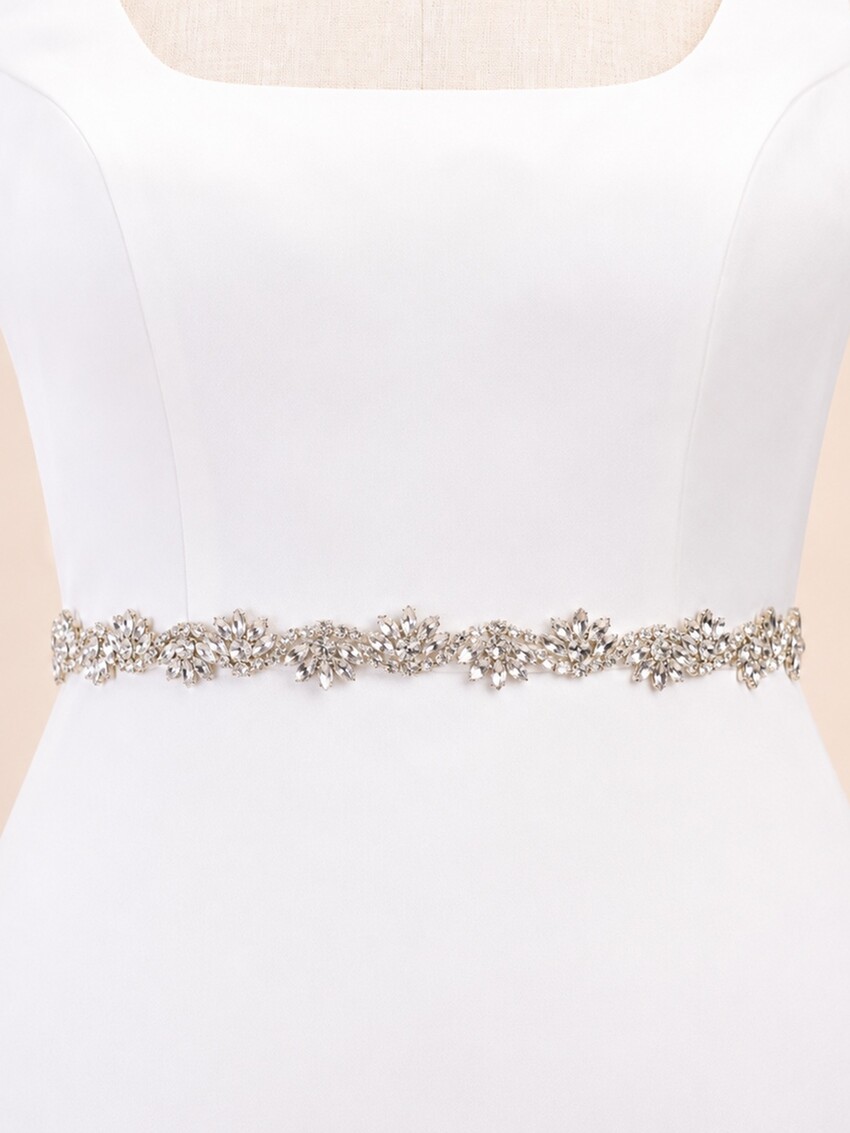 Photograph: Perfect Bridal Elegant Vintage Crystal Bridal Sash Belt