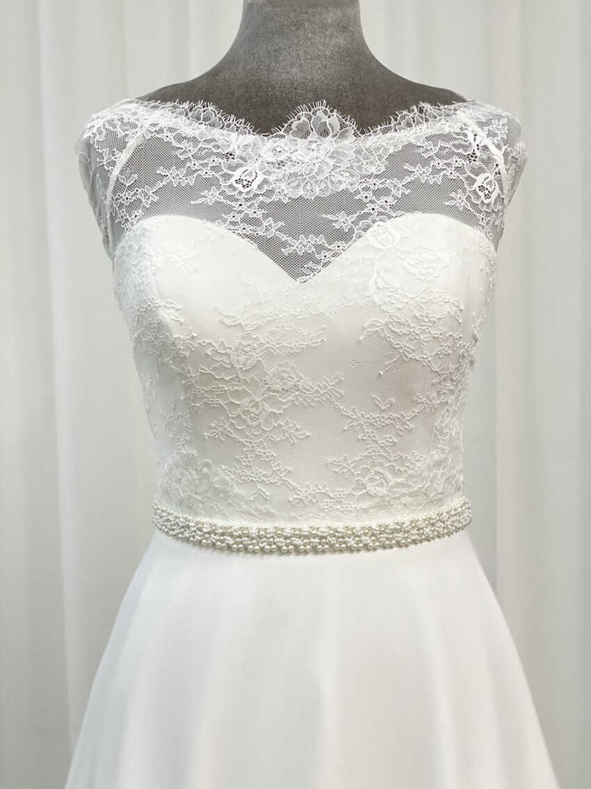 Zdjęcie: Perfect Bridal Pas ślubny z perłami i koralikami „Odessa”