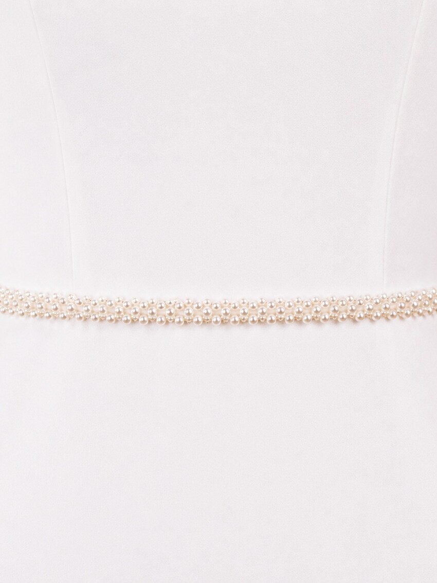 Zdjęcie: Perfect Bridal Piękny, delikatny pas ślubny z perełkami