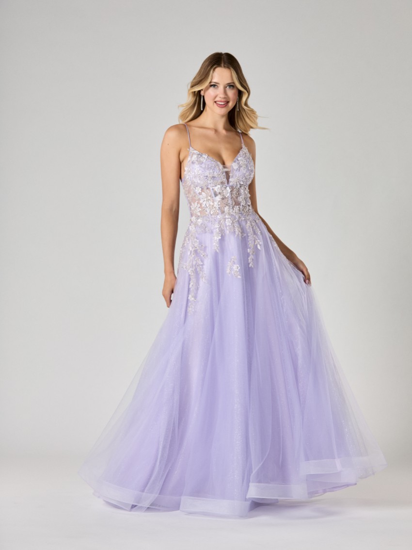 Zdjęcie: Suknia balowa Tiffanys Quinn Lilac TFY