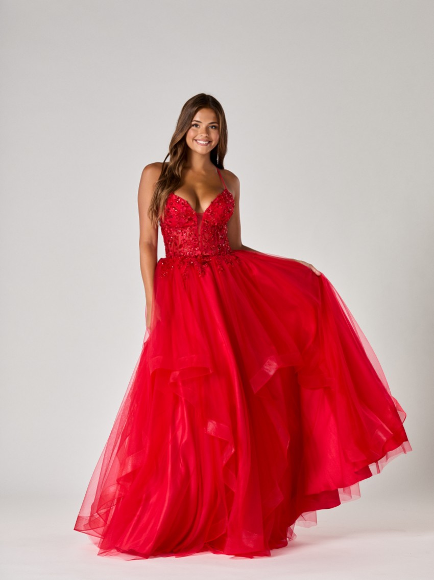 Zdjęcie: Suknia na studniówkę Tiffanys Trinity Red TFY