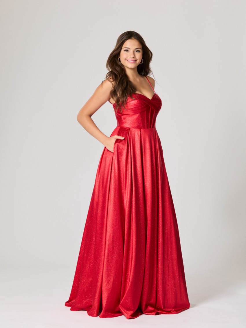 Photograph: Tiffanys Ellis Red TFY Prom Dress