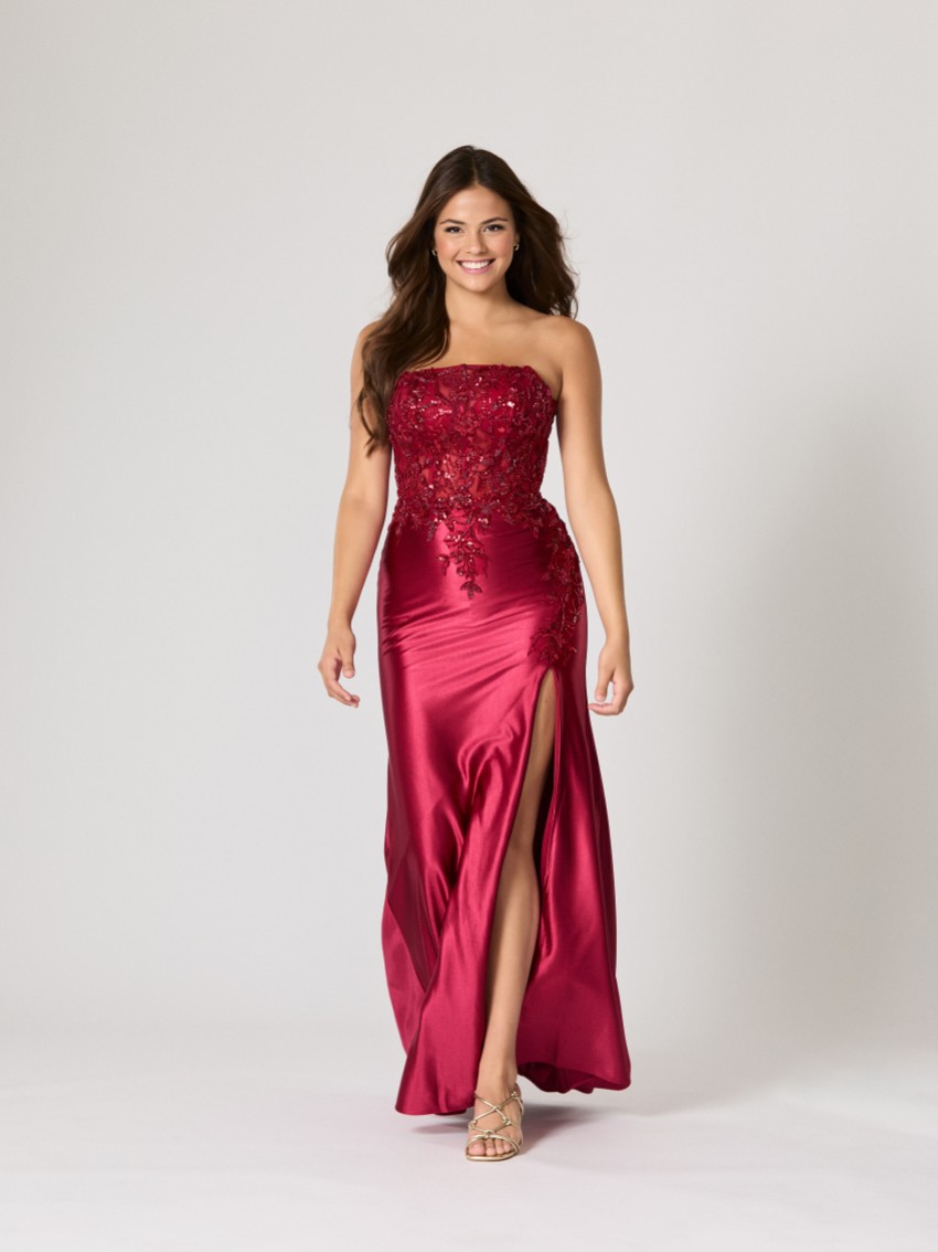 Photograph: Tiffanys Faith Red TFY Prom Dress