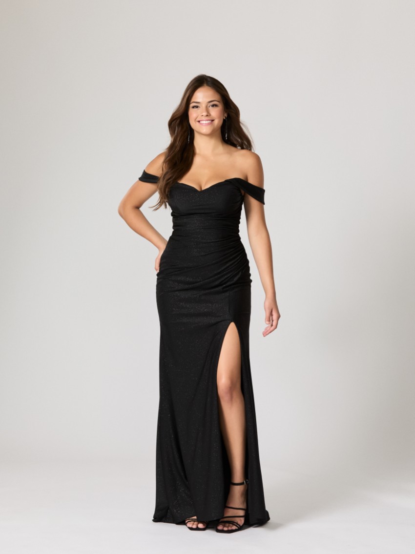 Fotograf: Tiffanys Halo Schwarz TFY Abschlussballkleid