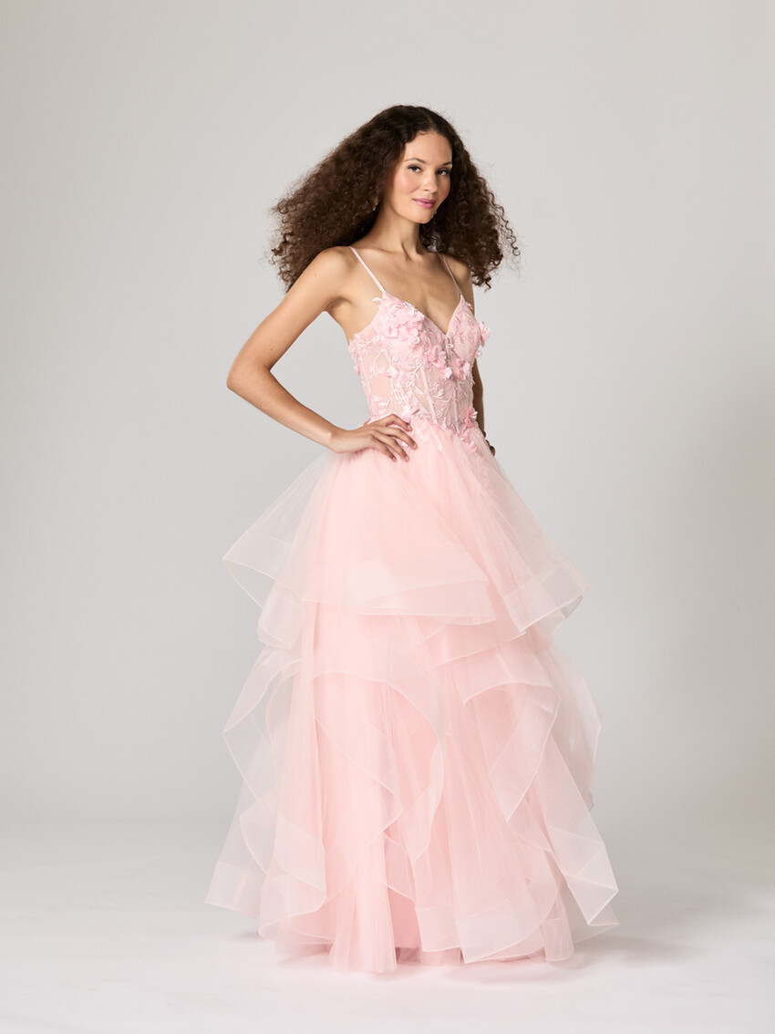 Fotografía: Vestido de fiesta TFY «Tiffany's Dream» en rosa pálido