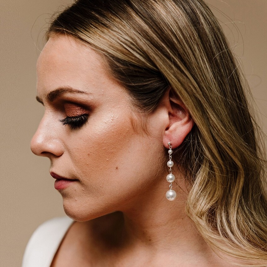 Zdjęcie: Arianna Kolczyki z perłami „Purity Pearl Drop” ARE617