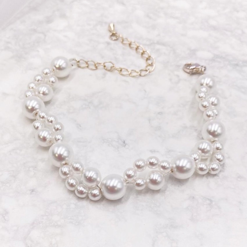 Fotografia: Arianna Pulseira Siren Dainty Pearl ARW611