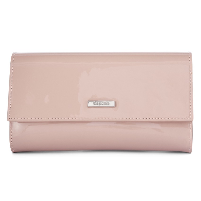 Fotograf: Capollini Nude Pink Lackleder Clutch Tasche
