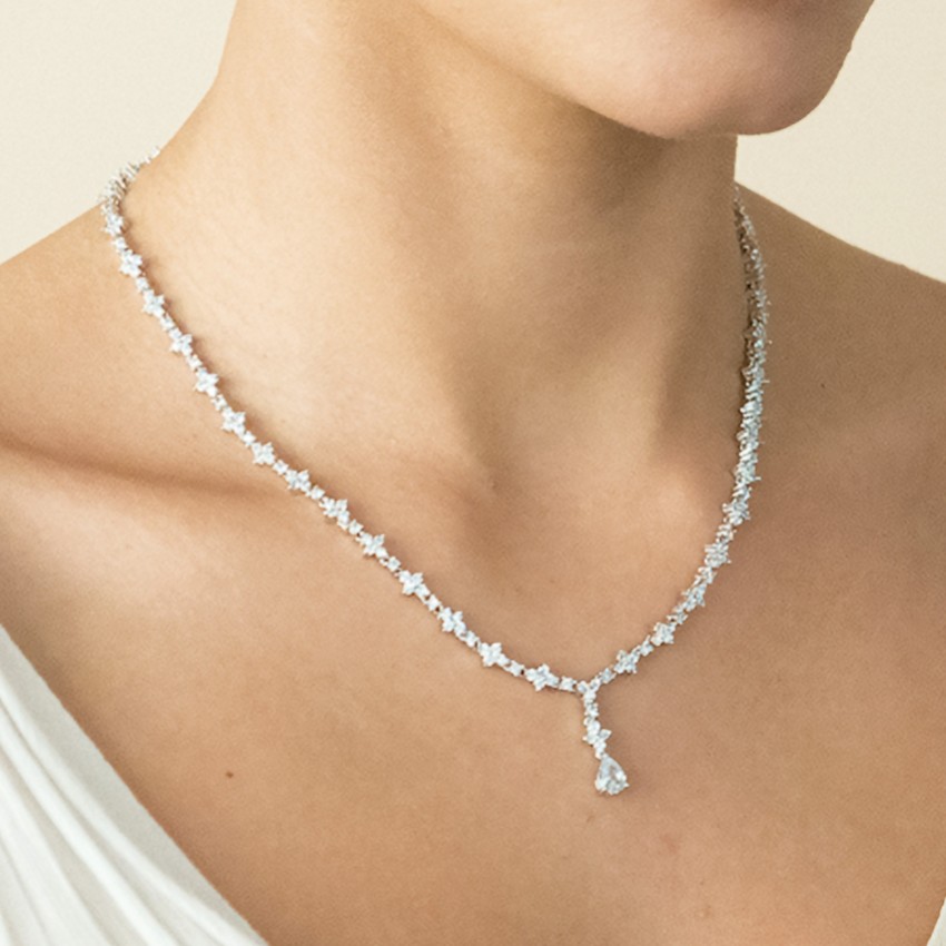 Fotografia: Ivory and Co Colar de noiva com zircónia cúbica Kensington