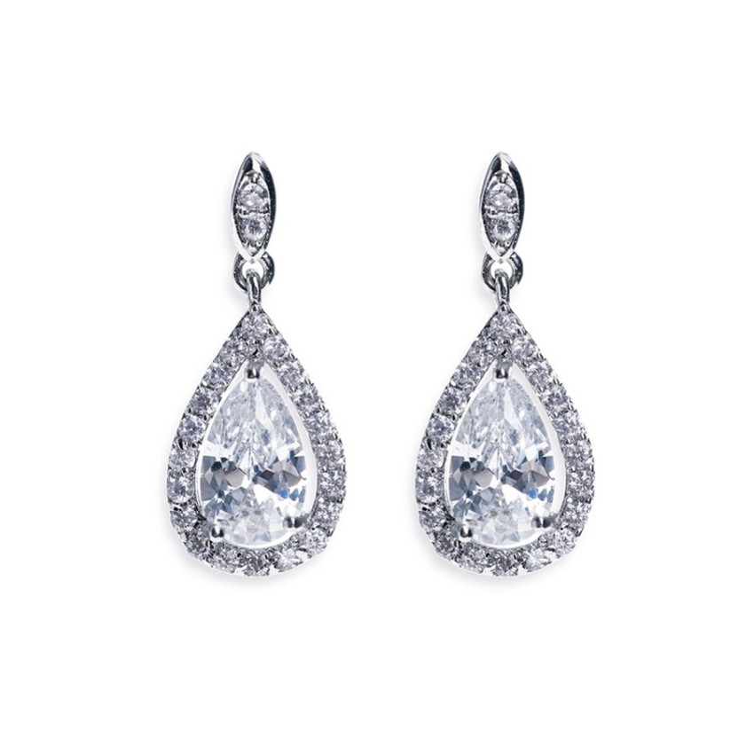 Zdjęcie: Ivory and Co Kolczyki ślubne Belmont Crystal Drop