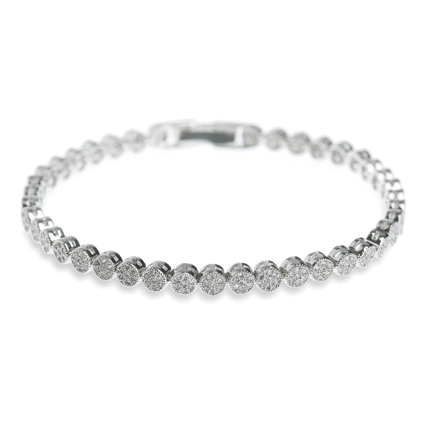 Fotografía: Ivory and Co Pulsera de boda con adornos de cristal Modena