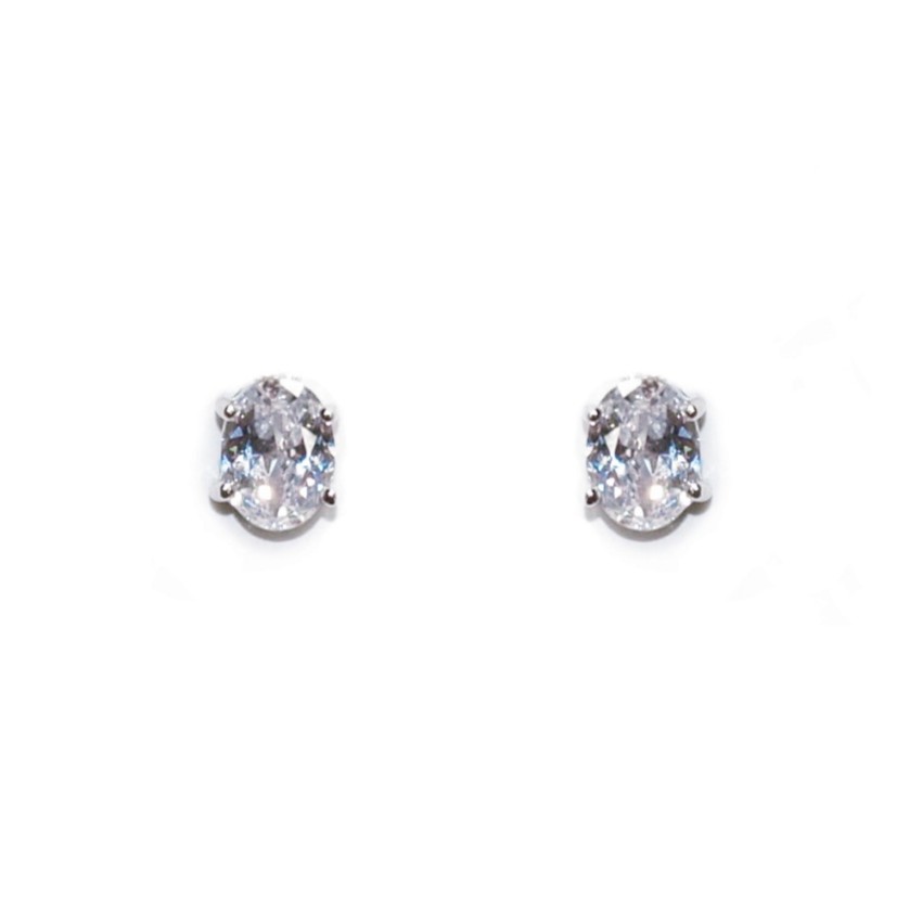 Photograph: Ivory and Co Rapture Cubic Zirconia Stud Earrings